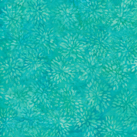 Floral, Small Pointed, The Grove, Kathy Engle, Island Batik