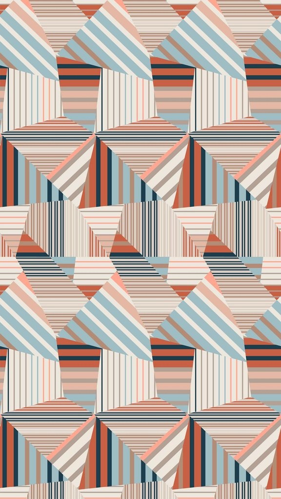 Geometric Abstract, Melrose Mulholland Angel, Moda Fabrics