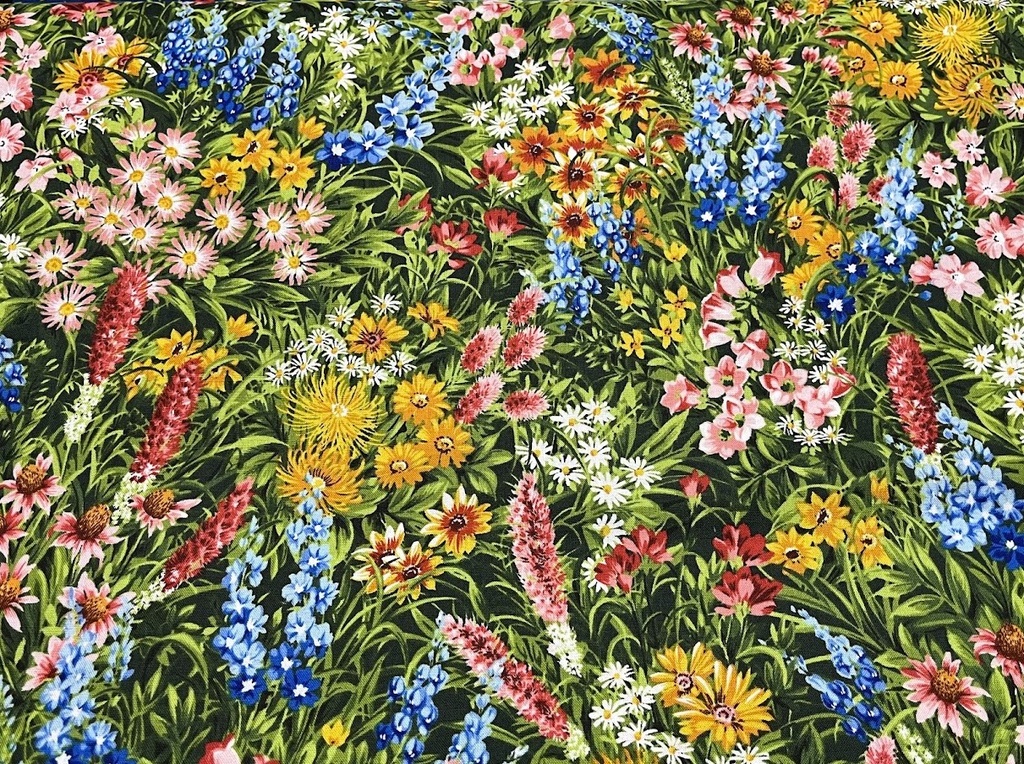 Field Of Flowers Florals, Wildflowers, Moda Fabrics