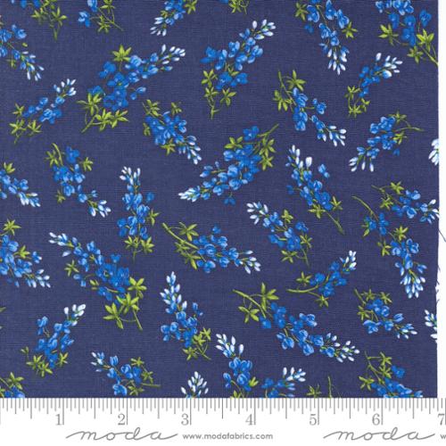 Bluebonnet Toss Florals, Wildflowers, Moda Fabrics