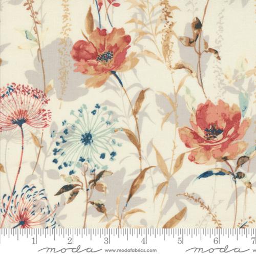 Meadow Florals, Sandalwood Opal, 44380 11, Moda Fabrics