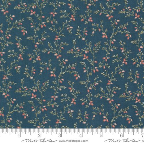 Vine Berry, Sandalwood Indigo, 44386 14, Moda Fabrics