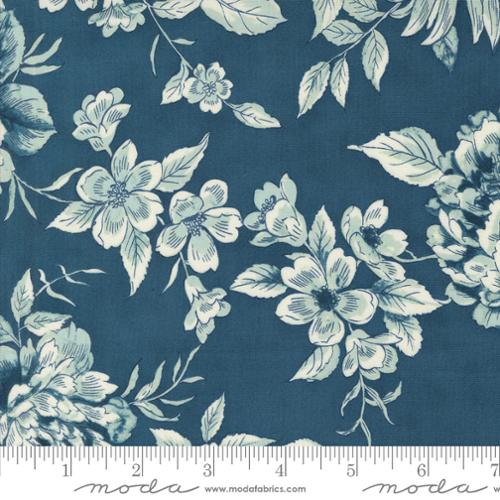 108" Floral Blue Wideback, 3 Sisters, Moda Fabrics