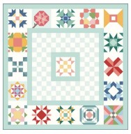 [ConfettiSolids] 2025 Riley Blake Block Challenge Fabric Kit