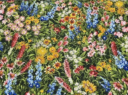 [33770 11] Field Of Flowers Florals, Wildflowers, Moda Fabrics