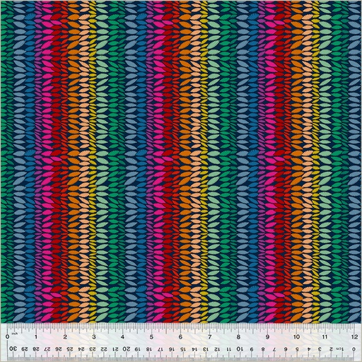 [54302D-3] Razzle Rainbow, Twilight, Windham Fabrics