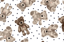 [dcteddy quartz] Teddy Bear, Digital Cuddle 60", Shannon Fabrics