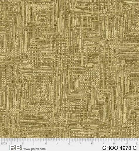 [GROO4973 G] 108" Grass Roots Light Brown, P&B Textiles