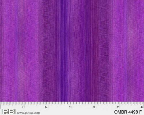 [OMBR 4498 F] 108" Ombre Purple, P&B Textiles