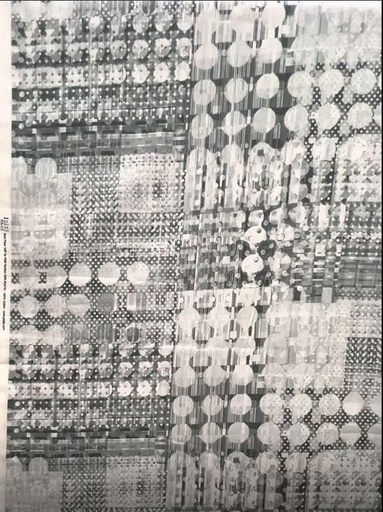 [MPLA 4775 S] 108" Wide Fabric, Mod Plaid Cotton, Geometric Cotton, P&B Textiles