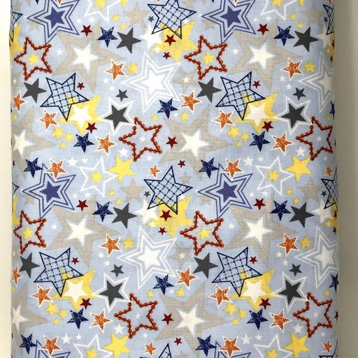 [328] AdornIt Seeing Stars Blue, Adornit, 100% Cotton