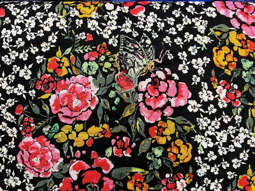 [R-29800 Jardin Robust] Botanical Rayon Fabric, 54-56" Jardin Robust, R 29800, Bari J, Art Gallery Fabrics