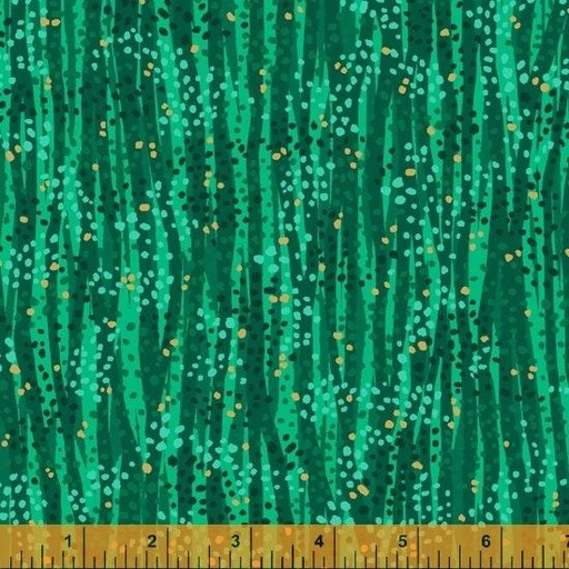 [52495M-13 FOREST] Dewdrop, Forest, Whistler Studios for Windham Fabric