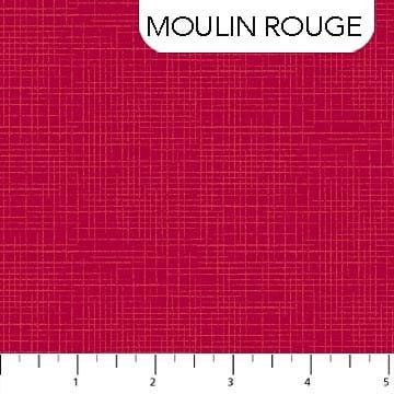 [9040-24 MOULIN ROUGE] Red Cotton Fabric, Textured Cotton Fabric, Fabric by The Yard, Deborah Edwards, Northcott Fabrics