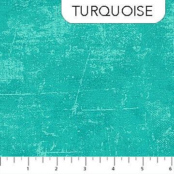 [9030-62 TURQUISE] Turquoise Canvas Cotton, Deborah Edwards, Northcott