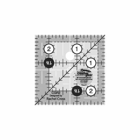 [CGR2] Creative Grids Quilt Ruler 2-1/2in Square