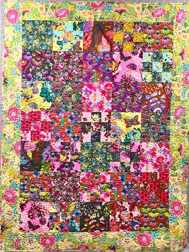 [love always] Love Always Sample Quilt, 55" x 72", Anna Maria Horner, Free Spirit Fabrics