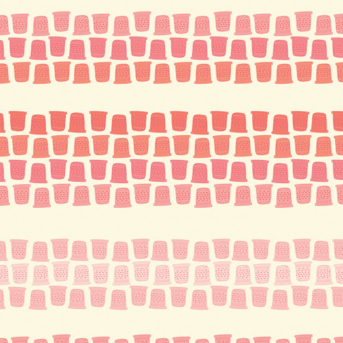[SEW24905] Thimble Lane Coral, Sew Obsessed, Art Gallery Fabrics