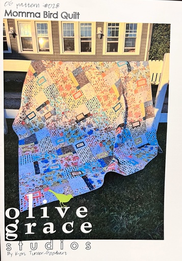 [OGPAT028] Momma Bird Quilt Pattern, Kori Turner-Goodhart, Olive Grace Studios