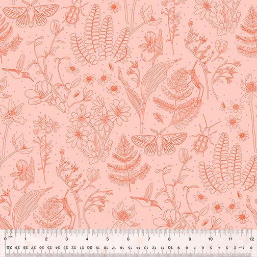 [53523-14FLAMINGO] Good Juju Flamingo, ANew by Tamara Kate, Windham Fabrics