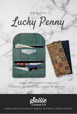 [LST115] Lucky Penny Wallet Pattern, Sallie Tomato