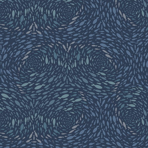 [K-61784-1] Saltwater Stream Fade in Knit, Maureen Cracknell, Art Gallery Fabrics