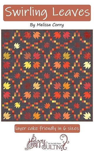 [HQ 131] Swirling Leaves by Melissa Corry, Happy Quilting