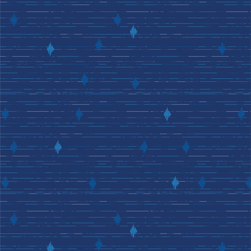 [INK11908] InkPerfect, Blue Diamond Stream, Art Gallery Fabric