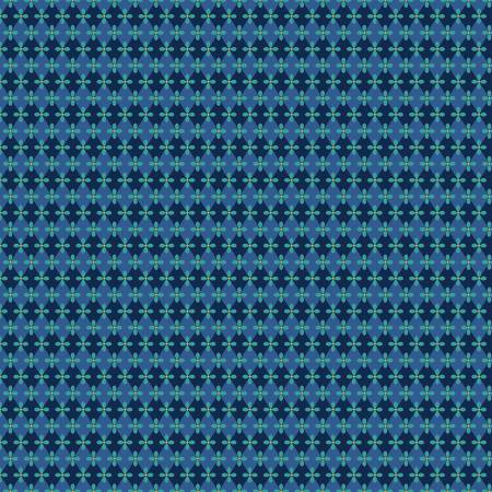 [16279B-55] Blue Diamond Splendor, Christmas Spirit by David Galchutt, Benartex Fabrics