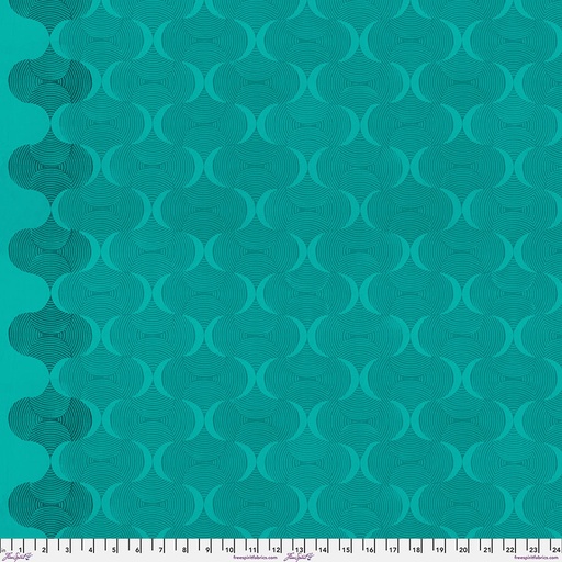 [PWVW037.TEAL] Mindful - Teal, Grace, Valori Wells, FreeSpirit Fabrics