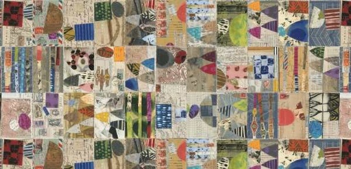 [52988D-1] Marcia Derse, Postcards, Abstract Digital Cotton, Windham Fabrics