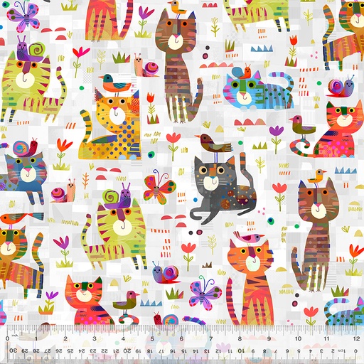 [53482D-1] Catsville by Gareth Lucas, Windham Fabrics