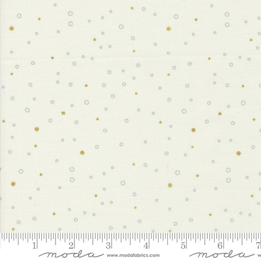 [1846 11M] Shimmer Metallic Ivory, 1846 11M, Zen Chic, Moda Fabric