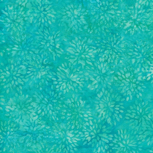 [BE36-D1] Floral, Small Pointed, The Grove, Kathy Engle, Island Batik